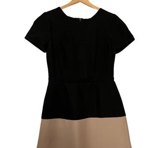 💛 SALE (2/$30) BCBG Black Colour Block Short Sleeved Dress (6)